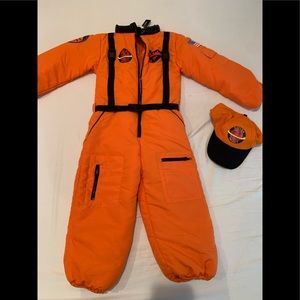 Kids costume space station mars mission